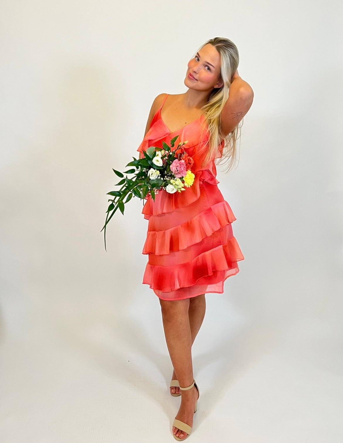 VILUNA Short Dress - Dubarry