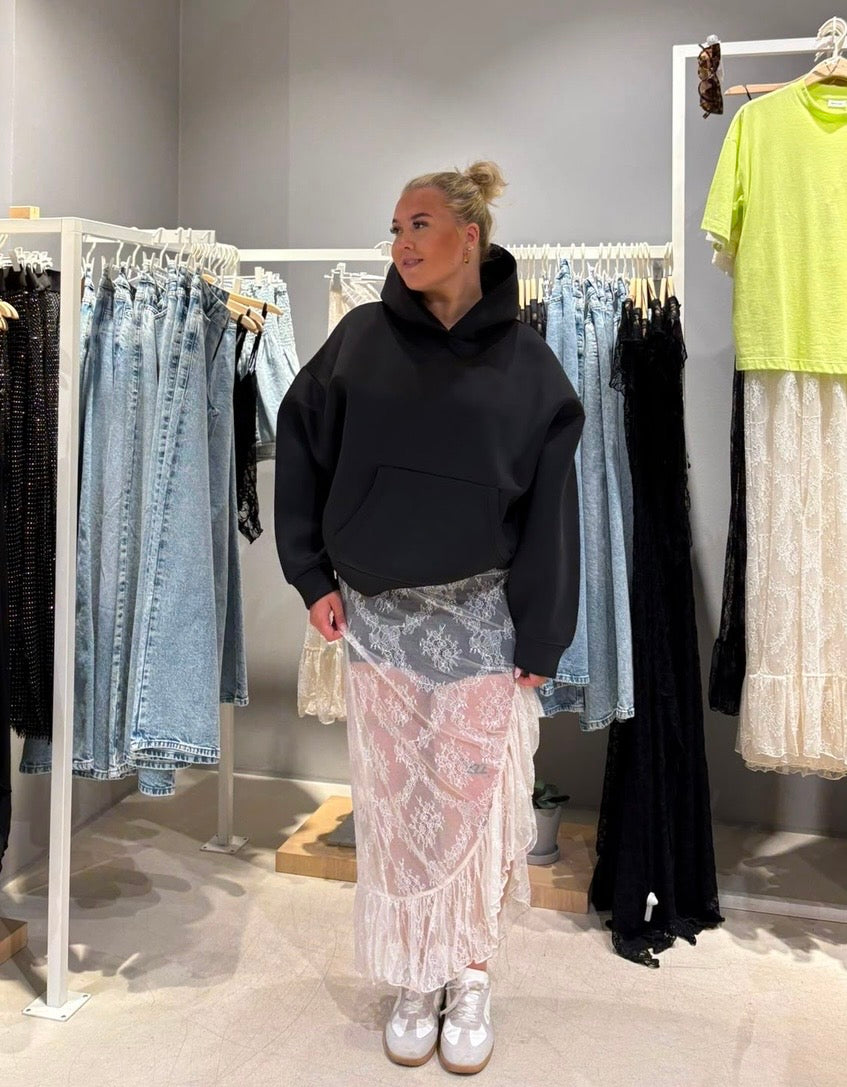 NMLUCIA Long Skirt - Cloud Dancer